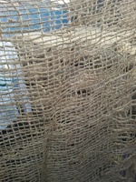 Tissu géotextile en jute de style industriel, non tissé, pour la protection des sols, contrôle de l'érosion, filet en jute naturel, tapis de drainage, protection des pentes