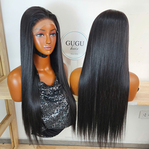 Perruques Lace Front Transparentes en Gros, Cheveux Humains Remy Vietnamiens Double Drawn, Bouclés et Volumineux, Longueurs Variées - Product Image 5