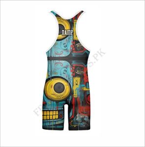Vêtements de lutte personnalisés en gros, uniformes de lutte d'équipe, vêtements de sport pour hommes, entraînement et compétition - Product Image 6