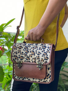 Nouveaux sacs à main en cuir véritable Animal faits à la main pour les femmes élégant décontracté Offre Spéciale sac à bandoulière Western haute qualité en cuir sac à bandoulière - Product Image 2