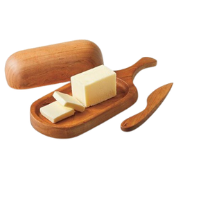 Planche à fromage en bois naturel Royal Look, planche de service pour hôtel, cuisine, légumes, boucher, pizza, blocs de découpe, planches en bois - Product Image 6