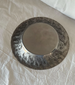 Assiette de présentation en aluminium martelé plaqué argent traditionnel pour événements de mariage, vente en gros, direct usine - Product Image 5