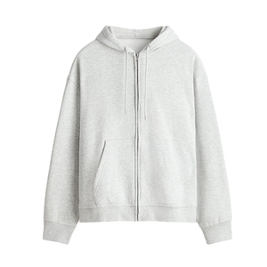 Sweat-shirts à capuche zippés surdimensionnés décontractés en coton 100 % de qualité supérieure, personnalisés avec impression en relief, pour hommes et femmes, nouvelle collection pastel - Product Image 1