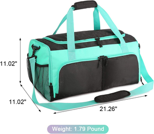 Bolsa de Gimnasio al por Mayor, Ligera, Resistente al Agua, con Bolsillo Impermeable y Compartimento para Zapatos - Product Image 3