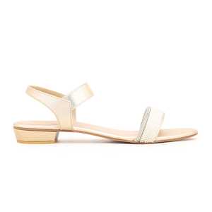 Sandales à talons dorées FN5434 Design élégant et fantaisie - Product Image 2