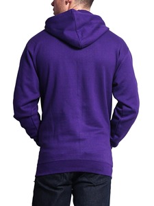 Sweat-shirts de haute qualité, nouveaux modèles, en coton épais, à capuche, unis, avec logo personnalisé, en gros, pour hommes, en polaire épaisse, à capuche. - Product Image 6