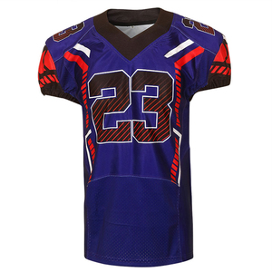 High Quality Customized American Football Jersey With Custom Team Player Name Latest Design American Football Uniforms - Product Image 1