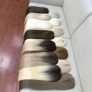 ผมต่อแบบตรง Remy แท้จาก Aporgoup สำหรับขายส่ง ผมเวียดนามแบบไม่ผ่านกระบวนการผลิต  แบบ Super Double Drawn  ชนิดเทปติด - Product Image 4