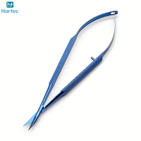 Tijeras de Acero Inoxidable Curvas y Afiladas para Cutículas, 11.5 cm, Micro Precisión, Punta Fina, Calidad Premium