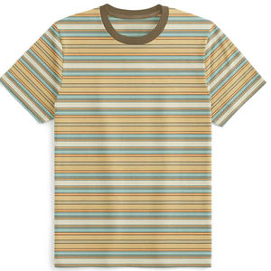 T-shirts pour hommes 100% coton, écologiques, avec impression numérique personnalisée du logo, en vente en ligne à prix raisonnable - Product Image 1