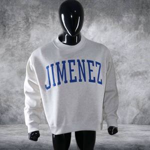 Sudadera de Cuello Alto Personalizada para Mujer Jimenez, Sudadera Informal Extra Grande de Felpa de Algodón Premium, Proveedor de Fábrica OEM - Product Image 1