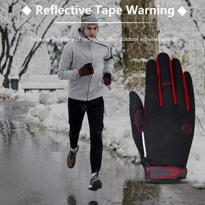 Guantes de Ciclismo de Dedo Completo para Bicicleta de Carretera, Guantes de Spandex para Ciclismo, Fitness, Motocicleta, Gimnasio, Entrenamiento, Deportes al Aire Libre - Product Image 2