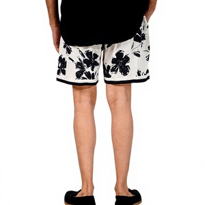 Men's Solid Knee Length Board Shorts Quick Dry Windproof Breathable <b>Woolen</b> Elastic Casual - Product Image 3