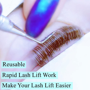 Outil de rehaussement de cils en acier inoxydable de qualité supérieure, durable et végétalien, pour extensions de cils et lifting des sourcils, permanente rapide en 5-8 minutes, vente en gros - Product Image 6