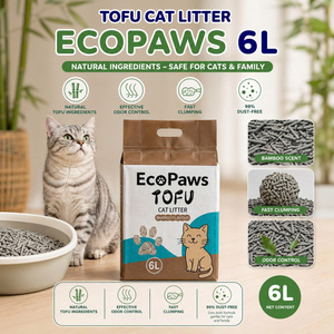 EcoPaws OEM Soybean <b>Cat</b> <b>Litter</b> | High Absorption, Superior Odor Control & Private Label - Product Image 3