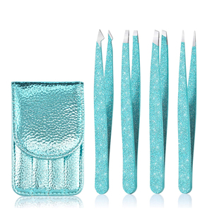 Fabricant de pinces à sourcils OEM ODM, prix d'usine de haute qualité, outil de beauté de précision durable en acier inoxydable, fournisseur - Product Image 1