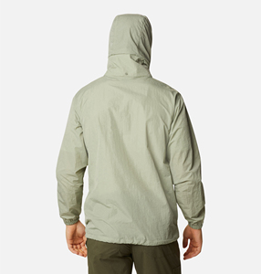 Veste coupe-vent imperméable et respirante pour homme, en softshell, avec col montant et fermeture éclair, pour les sports décontractés et les voyages - Product Image 4
