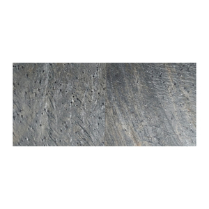 Carreaux de pierre d'ardoise polie verte D pour revêtements de sol et décorations murales – Matériau en pierre durable et élégant - Product Image 3