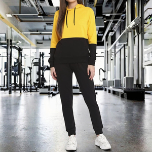 Conjunto Deportivo Unisex de Moda, Informal, 100% Algodón, Ecológico, de Forro Polar, Mangas Largas, Ropa de Invierno, Multicolor, Transpirable - Product Image 3