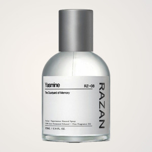 Botella de perfume coreano K-Beauty RAZAN RZ-08 Yasmin Perfume 30ml Hecho en Corea botol parfum al por mayor - Product Image 1