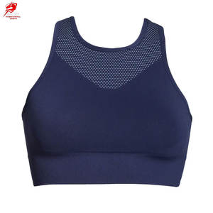 Sujetador deportivo de talla grande con soporte para mujeres con figuras curvilíneas, de alto impacto, transpirable, para entrenamiento en el gimnasio. - Product Image 1