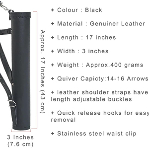 Calidad Superior: Quiver de Cuero para Tiro con Arco, Hecho a Medida y Directo de Fábrica, el Más Vendido - Product Image 6