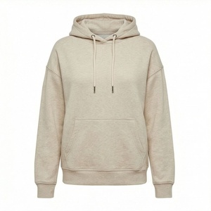 Sweat-shirt à capuche oversize personnalisé pour femme, à épaules tombantes, manches longues, pull décontracté et chaud pour l'hiver - Product Image 1