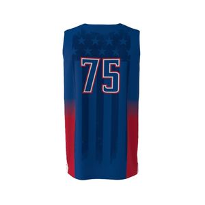 Uniformes Deportivos Modernos, Transpirables, con Diseño Geométrico Lineal, para Torneos y Partidos, Sublimados, Directo de Fábrica, para Baloncesto - Product Image 4