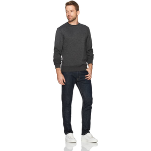 Sweat-shirt à col rond pour homme en coton mélangé, décontracté, pour les magasins de détail et les distributeurs - Product Image 1