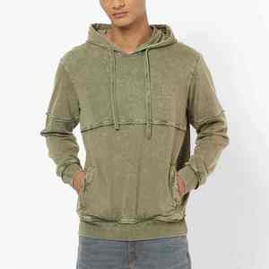 Nouveaux sweats à capuche tendance pour hommes, effet délavé, avec logo personnalisé, les plus populaires, en polyester et coton imprimé - Product Image 1