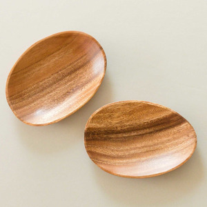 Juegos de vajilla de estilo europeo de primera elección, plato de madera, precio al por mayor, platos de exhibición de alimentos para compradores de importación - Product Image 1