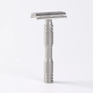 Maquinilla de Afeitar de Seguridad Profesional de Alta Calidad, Versión Clásica de Doble Filo de Acero Inoxidable, Maquinilla de Afeitar Ghost para Hombres y Mujeres - Product Image 1