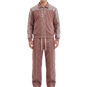 ชุดวอร์มสีน้ำตาลแบบ unisex แขนยาว มีฮู้ด แต่งคริสตัล สวมใส่สบาย ทรงปกติ สไตล์ฤดูหนาว น้ำหนักเบา - Product Image 4