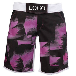 Shorts de combat entièrement sublimés, BJJ, séchage rapide, polyester, vêtements d'arts martiaux, shorts Nogi, shorts de combat BJJ MMA - Product Image 1