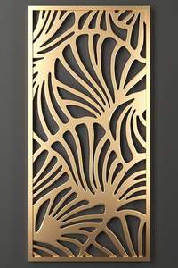 Panel Decorativo de Metal Personalizado para Privacidad – Panel de Separación Cortado con Láser CNC para Cercas de Jardín y Divisores de Habitaciones Modernos, Decoración del Hogar - Product Image 4