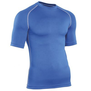 Rashguard professionnel pour homme, coupe ajustée sur mesure, fabrication OEM, tissu polyester respirant et à séchage rapide, pour les sports nautiques. - Product Image 6