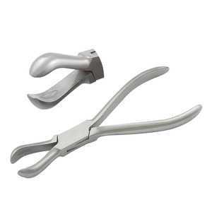 Alicate para Anillos Pequeños con Ranura, 135mm, Acero Inoxidable, Mango Liso, Soporte OEM, para Punción, Engarzado y Pesca - Product Image 1
