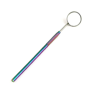Espejo Bucal Dental de Alta Calidad con Mango Moleteado, Resistente al Óxido, Autoclavable, Instrumento para Clínica Dental - Product Image 6