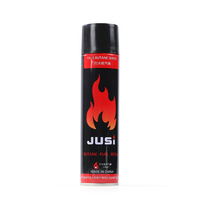 Briquet coupe-vent JUSI, cylindre gonflable spécial, gaz butane haute pureté, grande capacité, gaz pour briquet