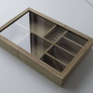 กล่องเก็บเครื่องประดับไม้ กล่องของขวัญพรีเมียม กล่องไม้ทำมือ กล่องใส่เครื่องประดับแฟชั่น กล่องไม้สำหรับผู้หญิง - Product Image 6