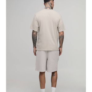 Pantalones Cortos Deportivos Personalizados para Hombre, Talla Grande, para Correr, de Algodón, Felpa Francesa, Cintura Alta, Pierna Recta y Ancha - Product Image 6