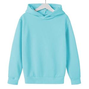 Custom High Quality Heavy Weight Children Solid Color Blank Sports Sweatshirt Kids Boys and Girls Cotton <b>Fleece</b> <b>Hoodie</b> - Product Image 1