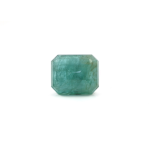 Natural Zambian Emerald 14.7 Carat Loose Gemstone Emerald Cut Green Stone for Fine Jewelry - Product Image 2