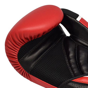 Guantes de boxeo duraderos hechos de cuero PU de alta calidad, guantes de boxeo personalizados con etiqueta privada para adultos - Product Image 5