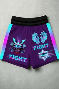 Shorts de boxe en tissu polyester, impression personnalisée, broderie du logo, vêtements de sport respirants, taille personnalisée - Product Image 5