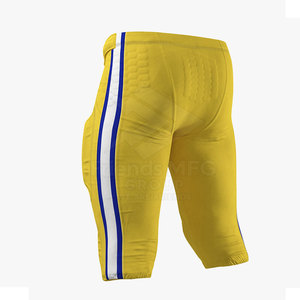 Advanced Comfort Breathable Eco-Friendly American Football <b>Padded</b> Pant Lightweight Build for <b>Practice</b> Use - Product Image 2