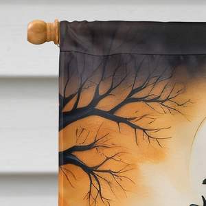 ธงบ้านฮาโลวีนลายกะโหลกน้ำตาลโพลีเอสเตอร์หลากสีขนาดใหญ่เสาตกแต่งระเบียงกำแพงแบนเนอร์ - Product Image 3