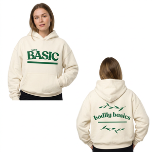 Sudadera con Capucha Unisex Holgada con Logotipo Personalizado Fly Fit International, Sudadera Informal de Forro Polar, 100% Algodón, Diseño con Bolsillo, Invierno - Product Image 1