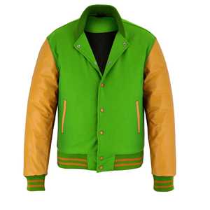 Vestes d'hiver en cuir, vestes en cuir tendance, design élégant, faible MOQ, veste varsity respirante pour la vente en ligne - Product Image 2