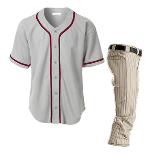 Customized High Quality Quick Dry <b>Plus</b> <b>Size</b> Baseball Uniform for Men Comfortable Printed 'American Football' Team Name Sets - Product Image 1